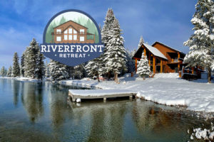 Riverfront Retreat on the Buffalo River in Island Park, Idaho by Caryn Esplin