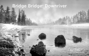Buffalo RIver Bridge - Downriver in Island Park, Idaho by Caryn Esplin
